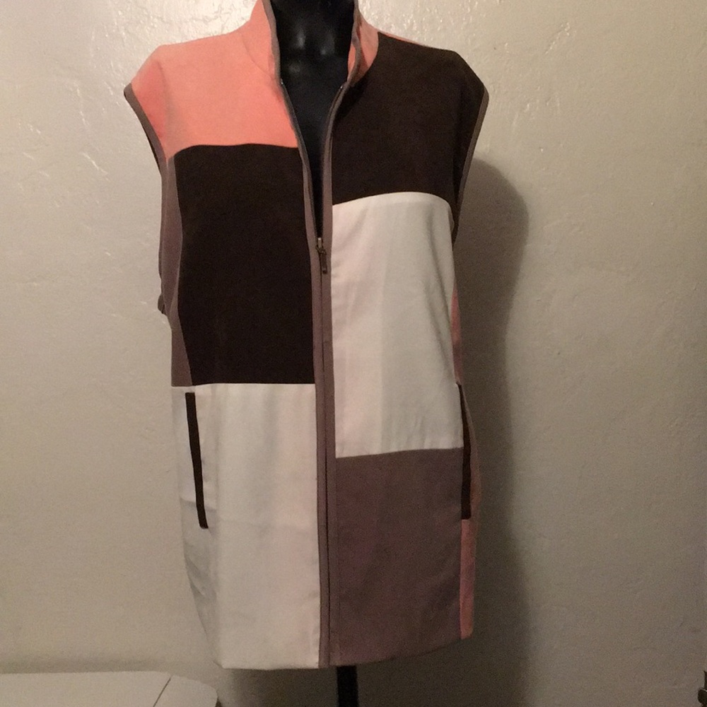 Allison Daley Color Block Vest